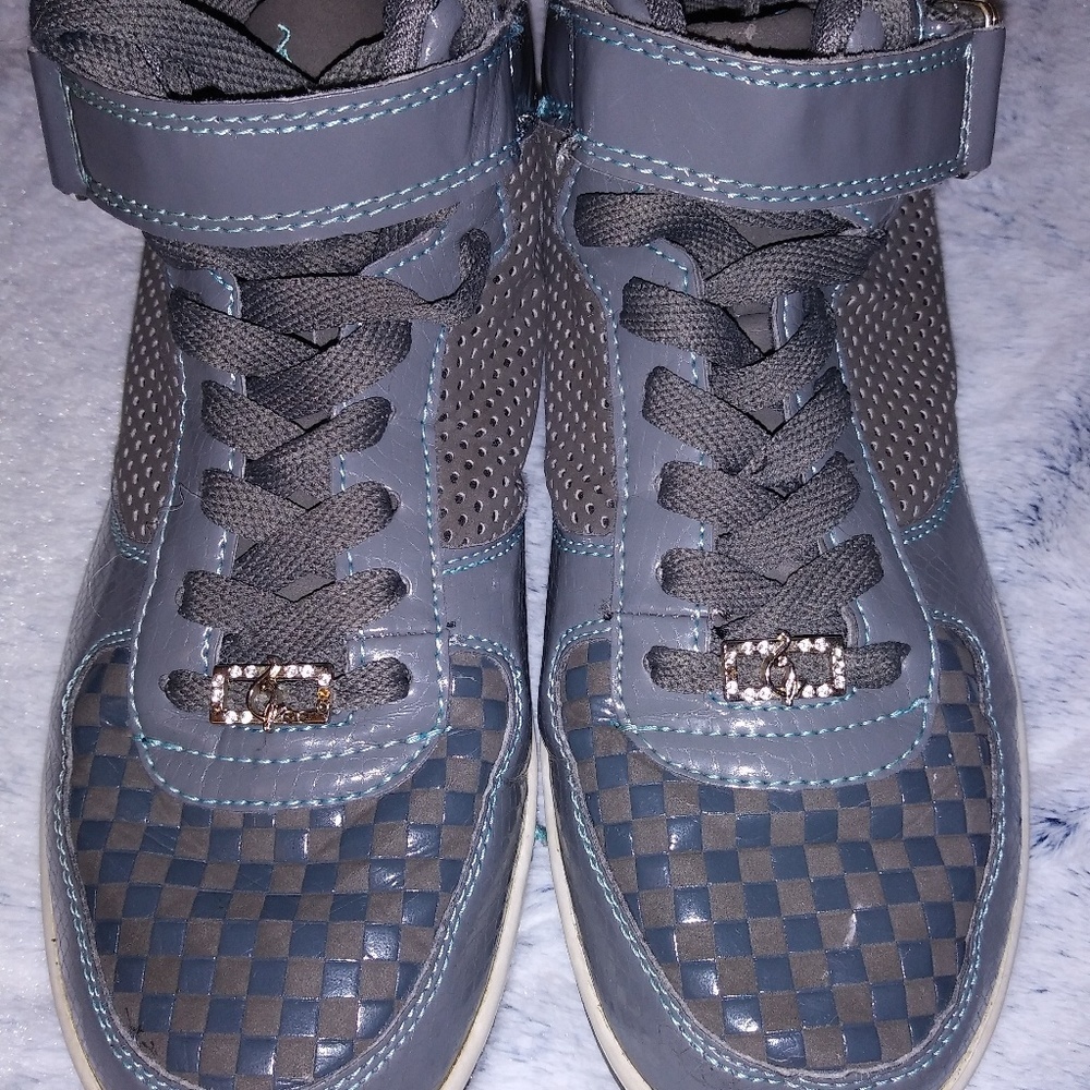 Used but good shape Baby Phat tennis shoes